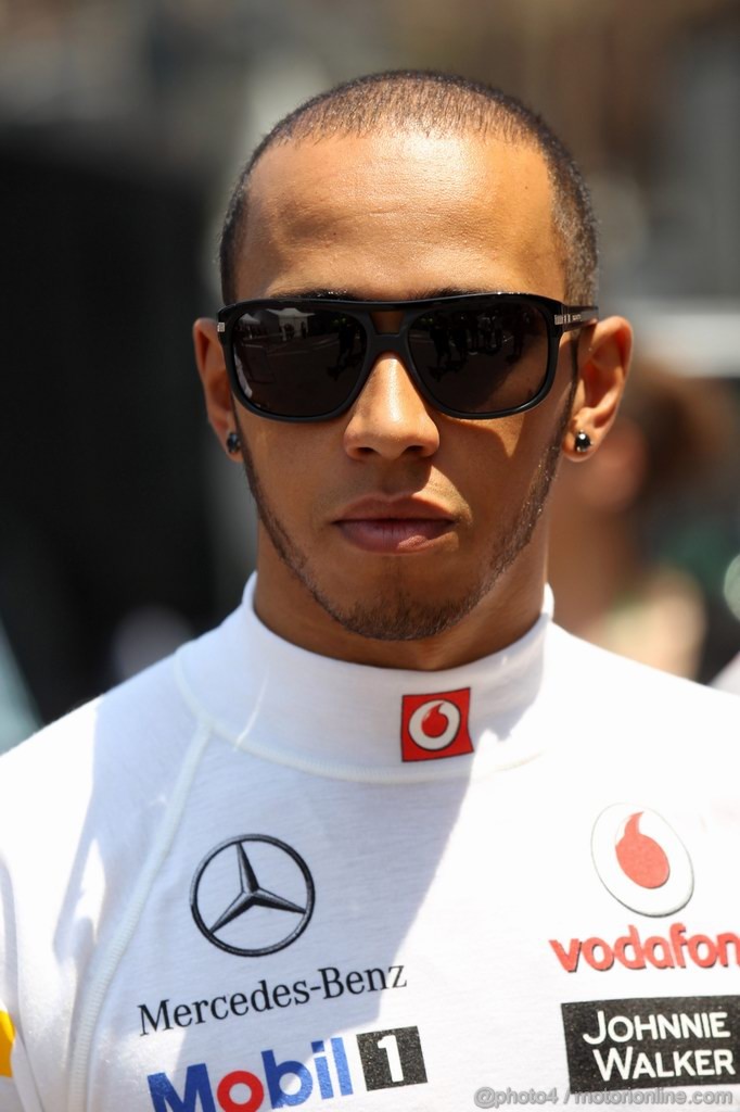 GP MONACO, 26.05.2012-  Lewis Hamilton (GBR) McLaren Mercedes MP4-27 
