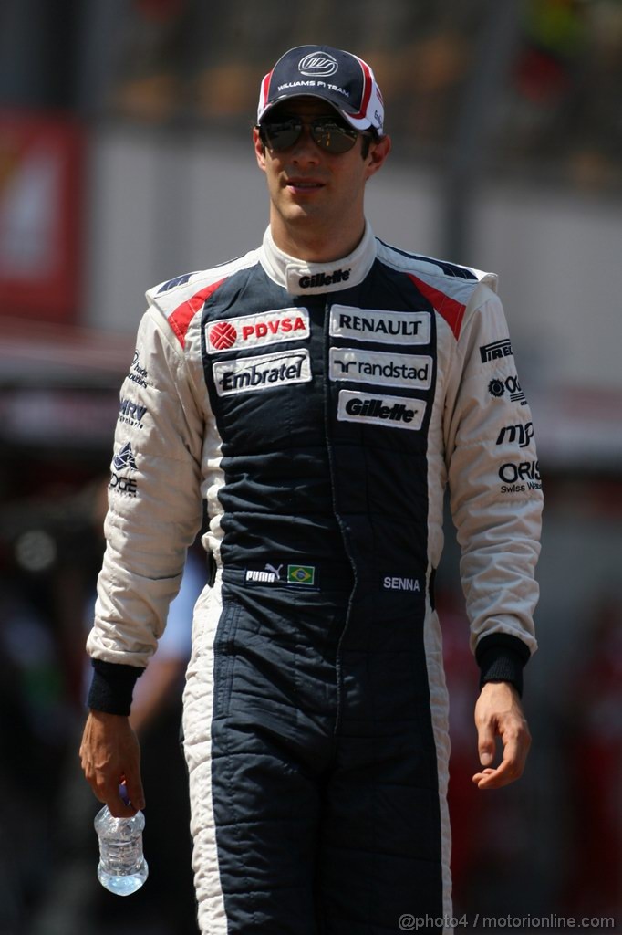 GP MONACO, 26.05.2012-  Qualifiche, Bruno Senna (BRA) Williams F1 Team FW34 