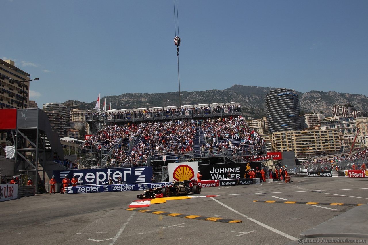 GP MONACO, 26.05.2012-  Qualifiche, Kimi Raikkonen (FIN) Lotus F1 Team E20