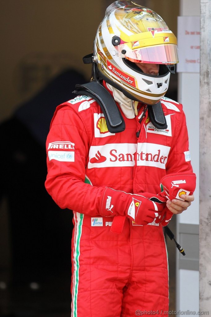 GP MONACO, 26.05.2012-  Qualifiche, Fernando Alonso (ESP) Ferrari F2012 