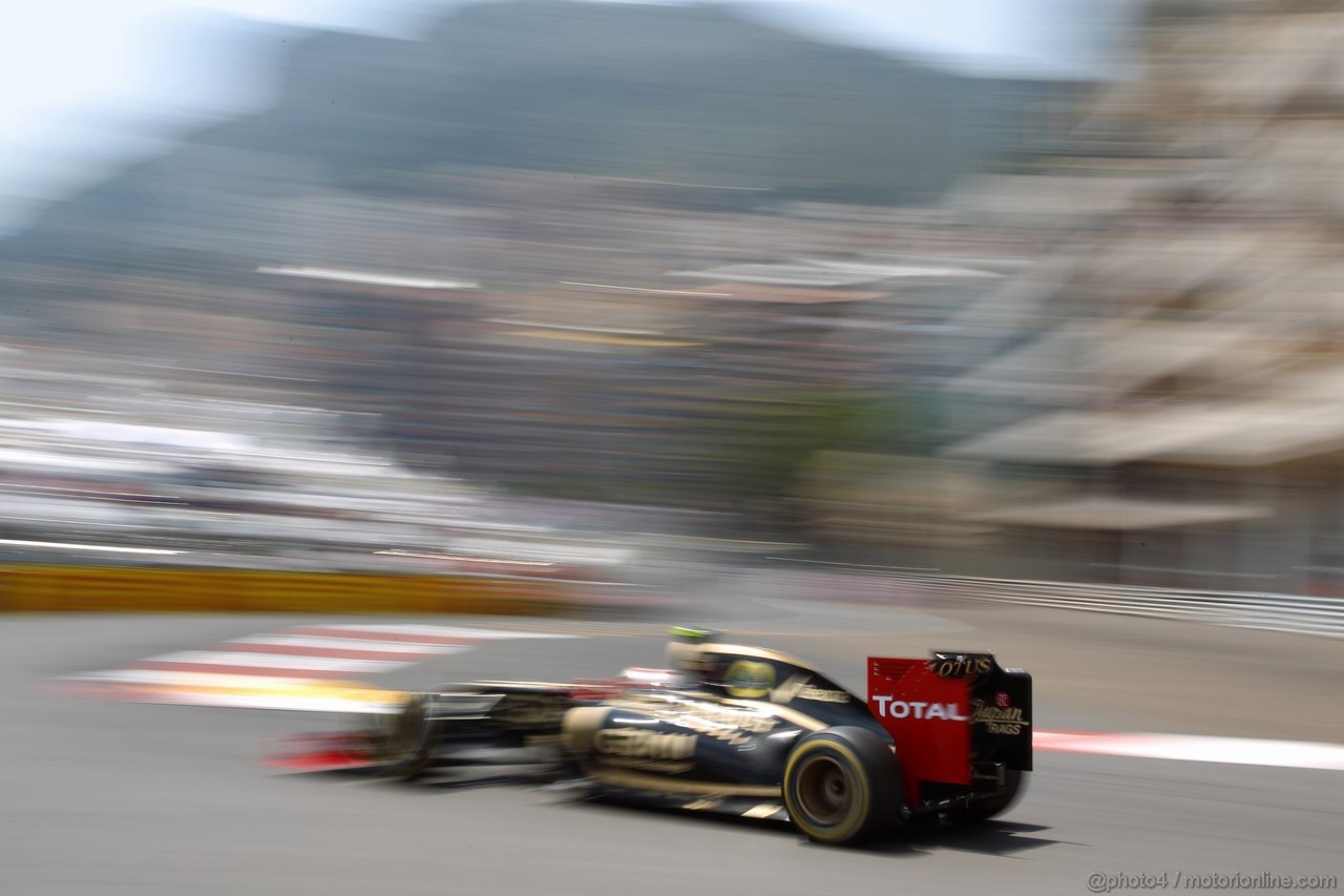 GP MONACO, 26.05.2012-  Qualifiche, Romain Grosjean (FRA) Lotus F1 Team E20