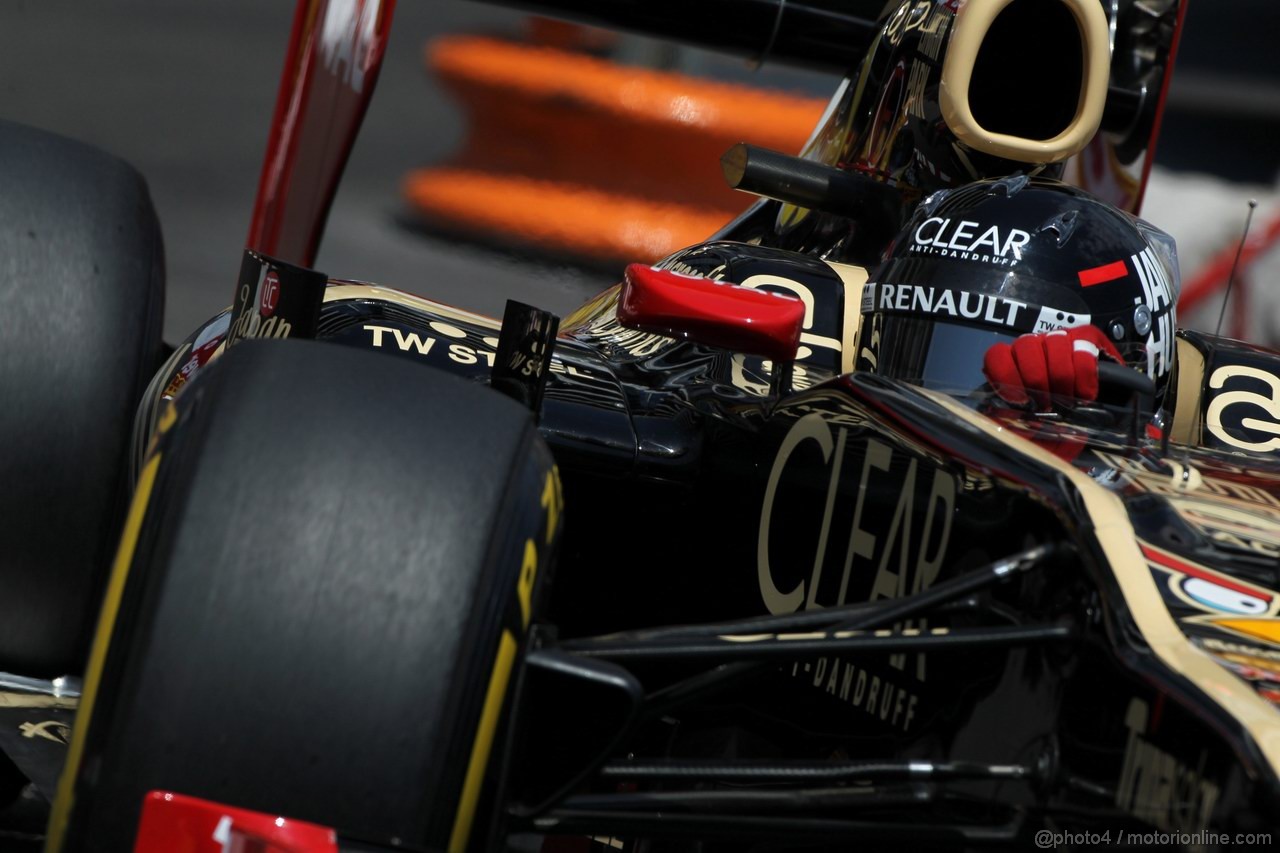 GP MONACO, 26.05.2012-  Qualifiche, Kimi Raikkonen (FIN) Lotus F1 Team E20 