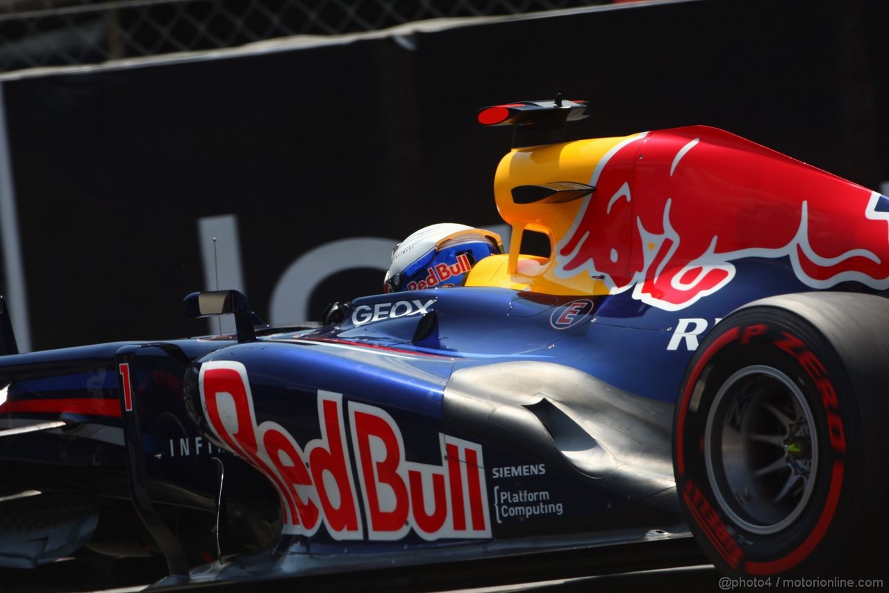 GP MONACO, 26.05.2012-  Qualifiche, Sebastian Vettel (GER) Red Bull Racing RB8