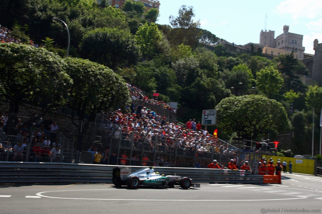 GP MONACO, 26.05.2012-  Qualifiche, Nico Rosberg (GER) Mercedes AMG F1 W03