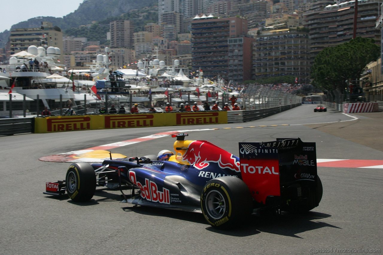 GP MONACO, 26.05.2012-  Qualifiche, Sebastian Vettel (GER) Red Bull Racing RB8
