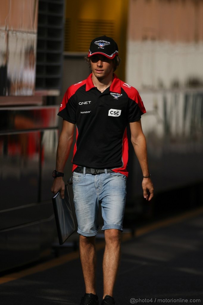 GP MONACO, 26.05.2012-  Charles Pic (FRA) Marussia F1 Team MR01 