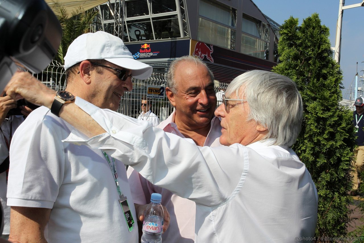 GP MONACO, 26.05.2012- Bernie Ecclestone (GBR), President e CEO of Formula One Management  