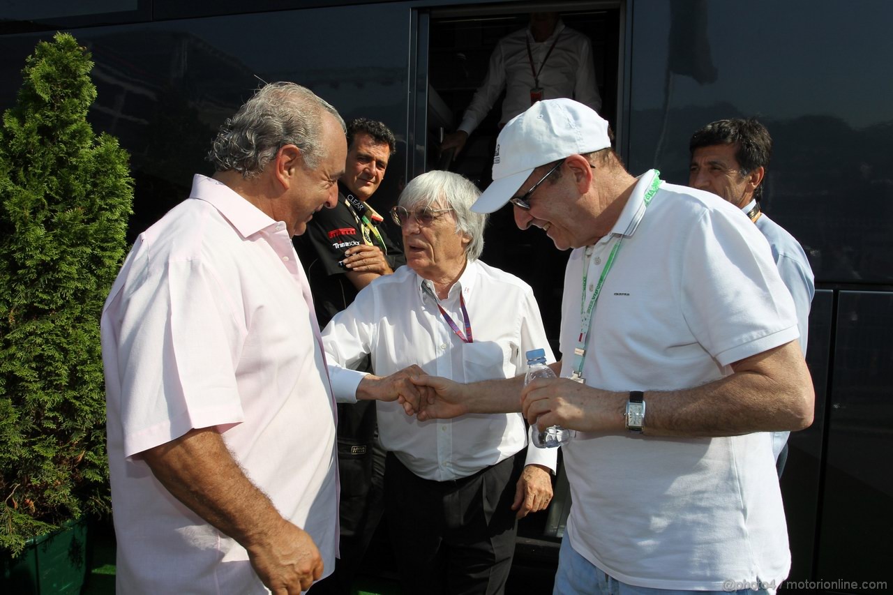 GP MONACO, 26.05.2012- Bernie Ecclestone (GBR), President e CEO of Formula One Management