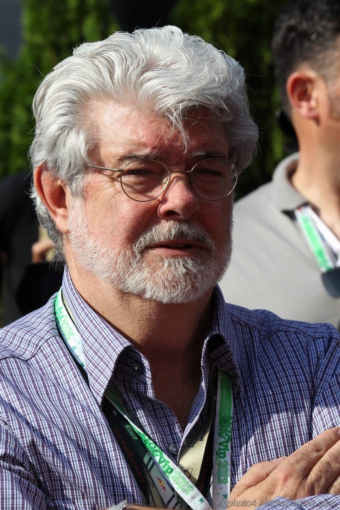 GP MONACO, 26.05.2012-  George Lucas (USA) Star Wars Creator