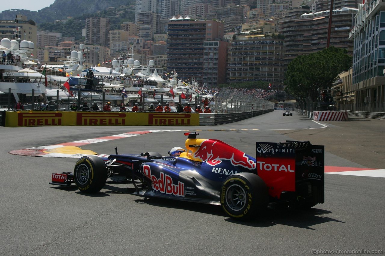 GP MONACO, 26.05.2012-  Sebastian Vettel (GER) Red Bull Racing RB8 