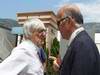 GP MONACO, 26.05.2012-  Qualifiche, Bernie Ecclestone (GBR), President e CEO of Formula One Management  e Dr. Angelo Sticchi Damiani (ITA) Aci Csai President 