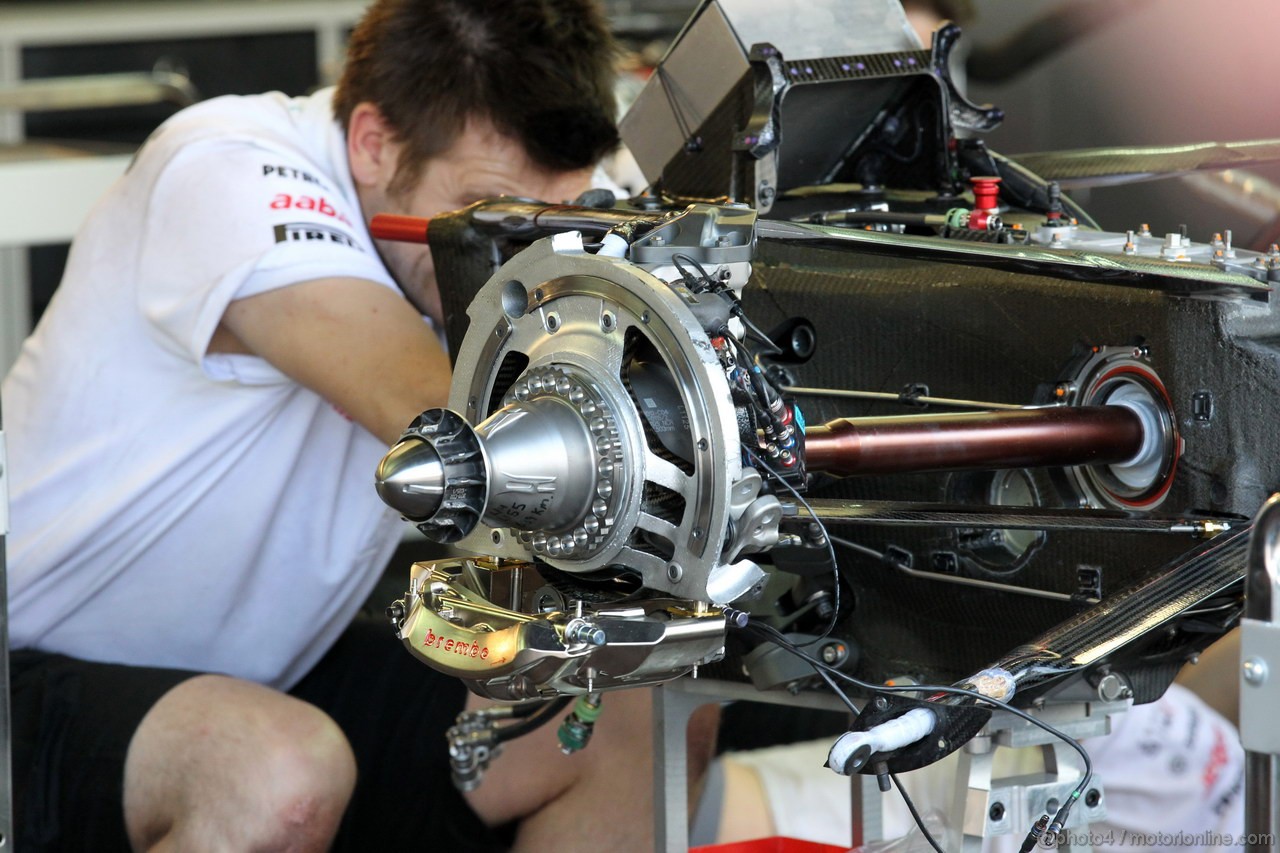 GP MONACO, 25.05.2012- McLaren Mercedes MP4-27, detail 