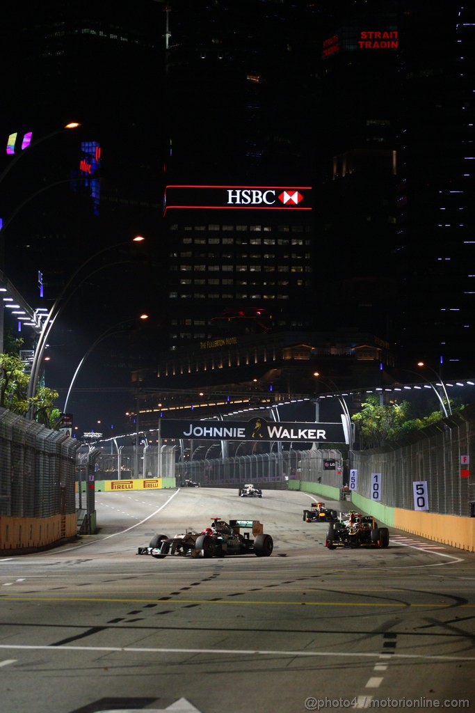 GP SINGAPORE, 23.09.2012 - Gara, 