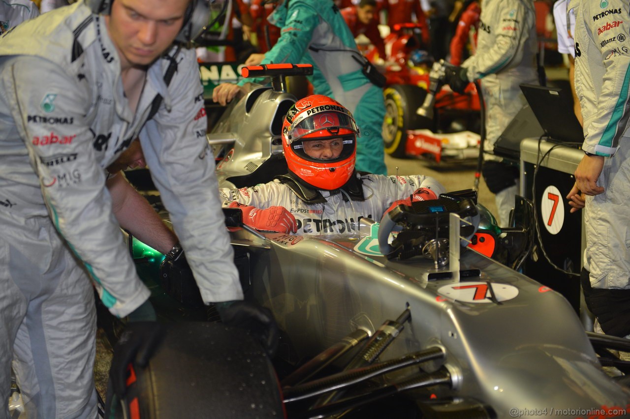 GP SINGAPORE, 23.09.2012 - Gara,Michael Schumacher (GER) Mercedes AMG F1 W03