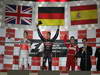GP SINGAPORE, 23.09.2012 - Podium: winner Sebastian Vettel (GER) Red Bull Racing RB8, 2nd Jenson Button (GBR) McLaren Mercedes MP4-27, 3rd Fernando Alonso (ESP) Ferrari F2012