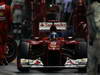 GP SINGAPORE, 23.09.2012 - Gara, Fernando Alonso (ESP) Ferrari F2012 pit stop
