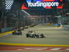 GP SINGAPORE, 23.09.2012 - Gara, Nico Rosberg (GER) Mercedes AMG F1 W03