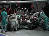 GP SINGAPORE, 23.09.2012 - Gara, Michael Schumacher (GER) Mercedes AMG F1 W03 pit stop
