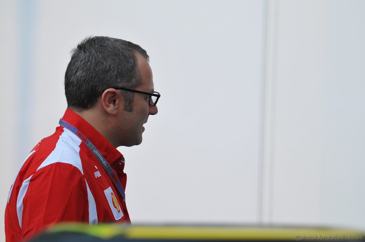 GP SINGAPORE, 20.09.2012 - Stefano Domenicali (ITA) Team Principal, Ferrari