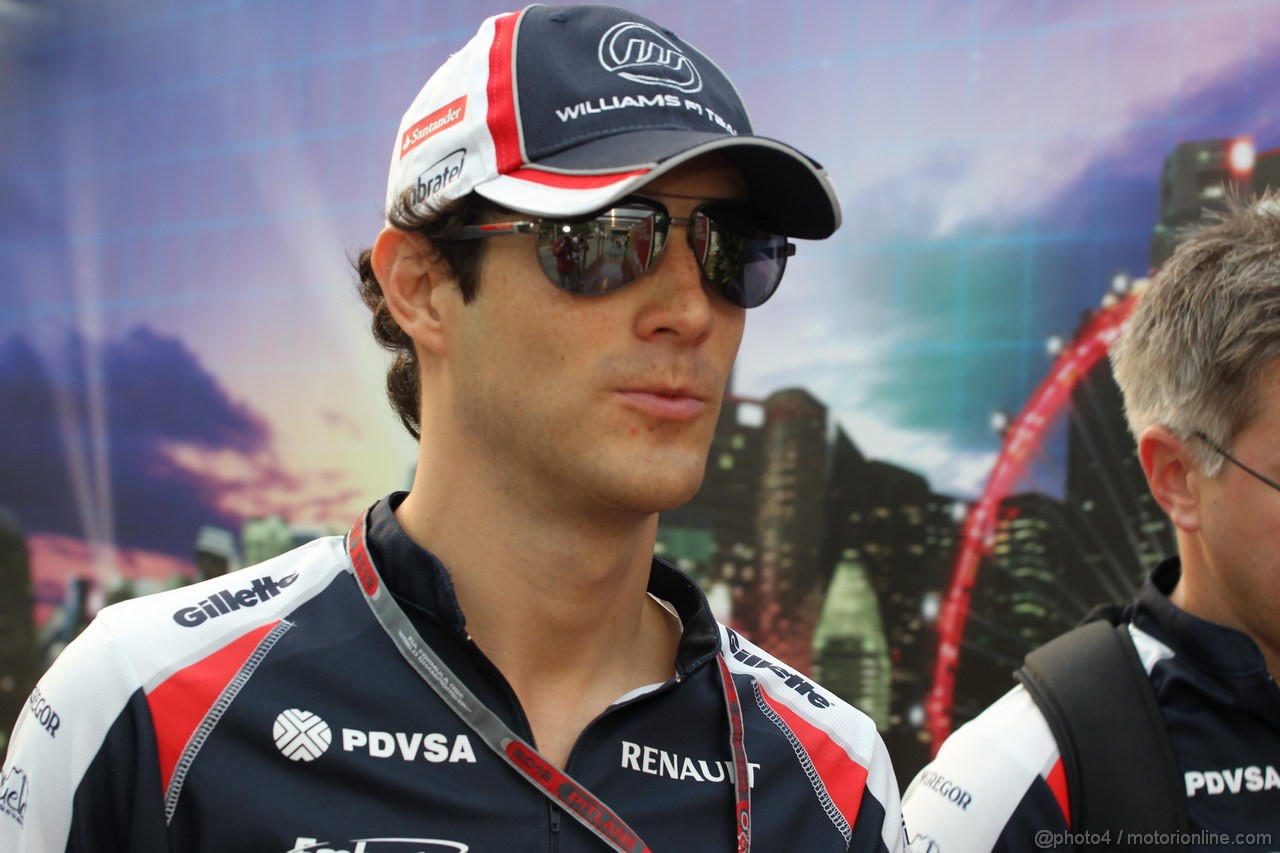 GP SINGAPORE, 20.09.2012 - Bruno Senna (BRA) Williams F1 Team FW34