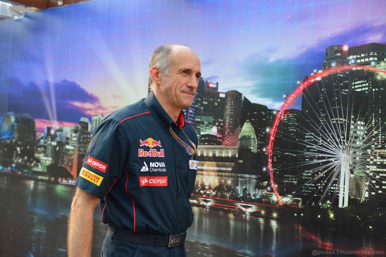 GP SINGAPORE, 20.09.2012 - Franz Tost, Scuderia Toro Rosso, Team Principal