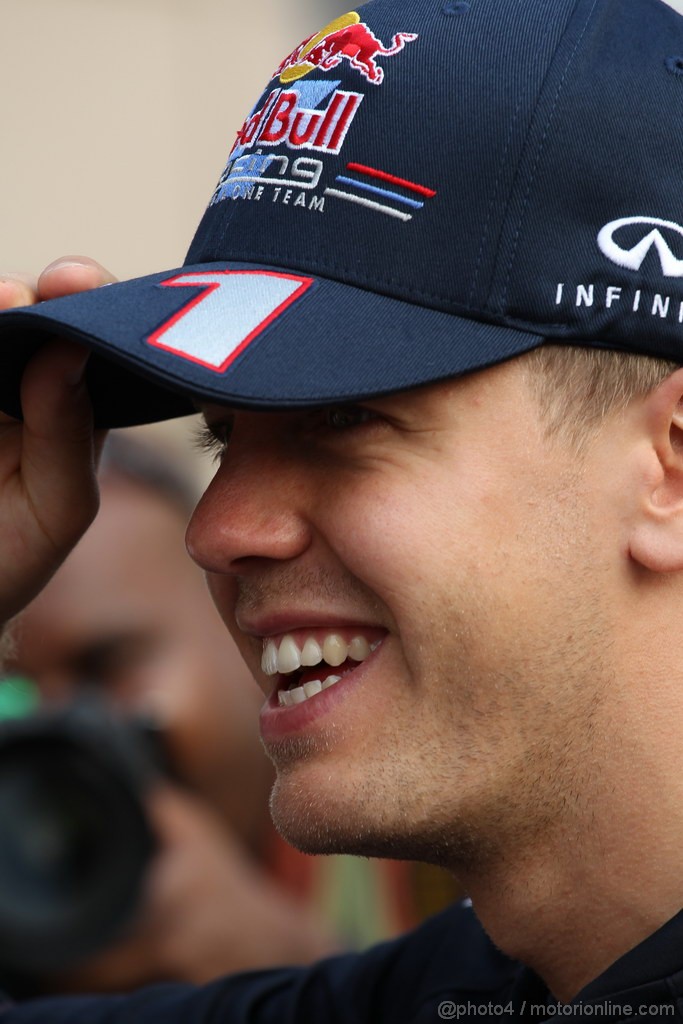 GP SINGAPORE, 20.09.2012 - Sebastian Vettel (GER) Red Bull Racing RB8