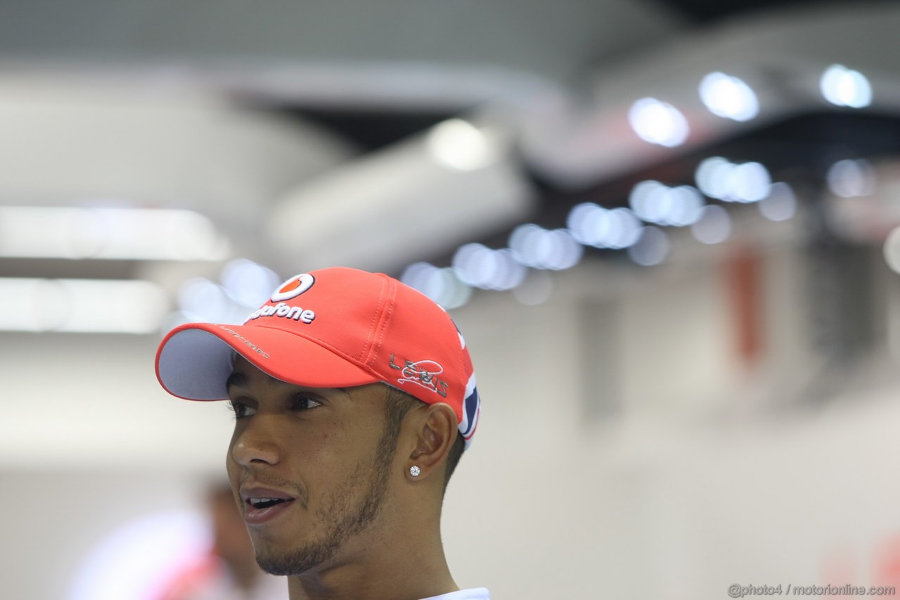 GP SINGAPORE, 20.09.2012 - Lewis Hamilton (GBR) McLaren Mercedes MP4-27