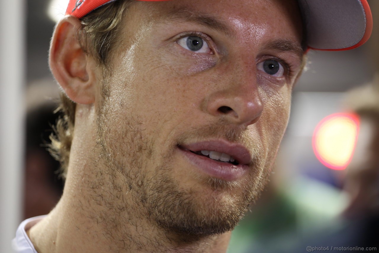 GP SINGAPORE, 20.09.2012 - Jenson Button (GBR) McLaren Mercedes MP4-27