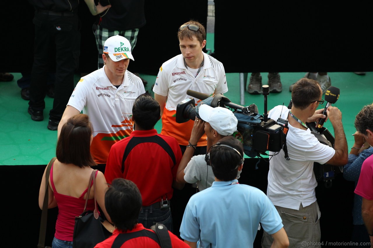 GP SINGAPORE, 20.09.2012 - Nico Hulkenberg (GER) Sahara Force India F1 Team VJM05