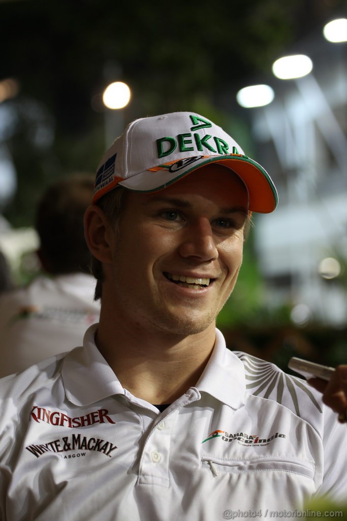 GP SINGAPORE, 20.09.2012 - Nico Hulkenberg (GER) Sahara Force India F1 Team VJM05