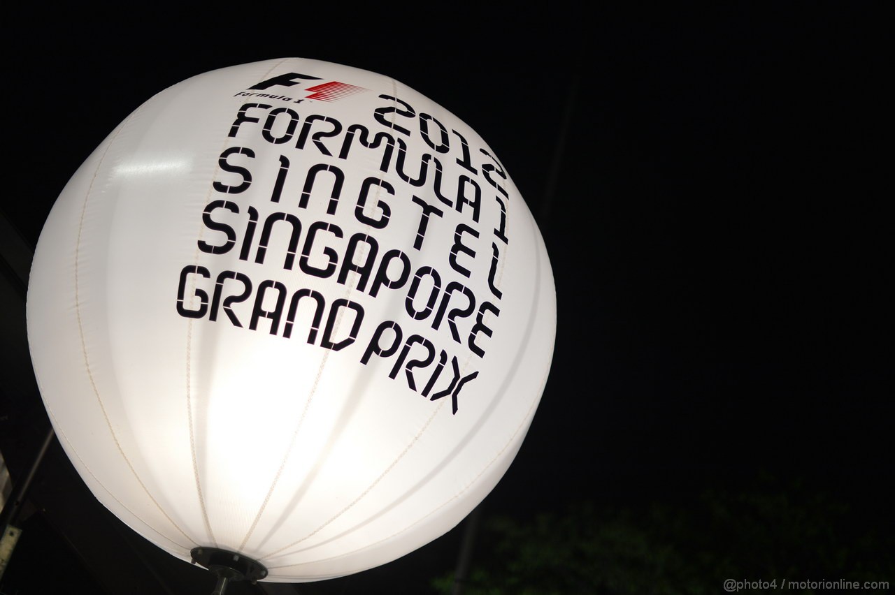 GP SINGAPORE, 20.09.2012 - Atmosphere