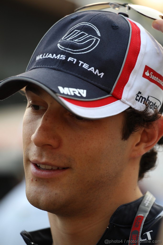 GP SINGAPORE, 20.09.2012 - Bruno Senna (BRA) Williams F1 Team FW34