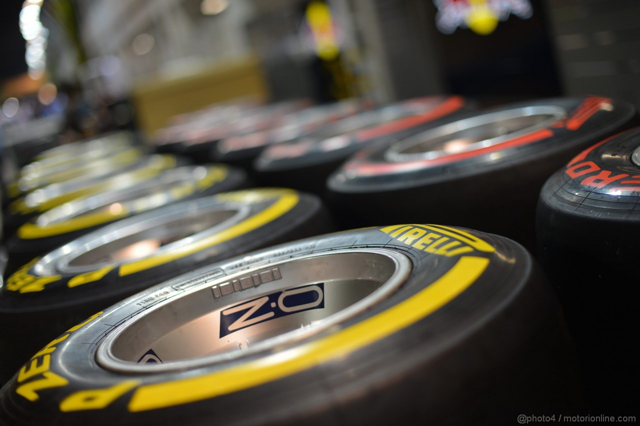 GP SINGAPORE, 20.09.2012 - Pirelli Tyres
