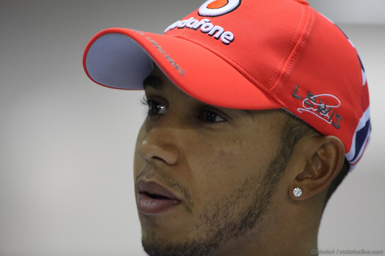 GP SINGAPORE, 20.09.2012 - Lewis Hamilton (GBR) McLaren Mercedes MP4-27