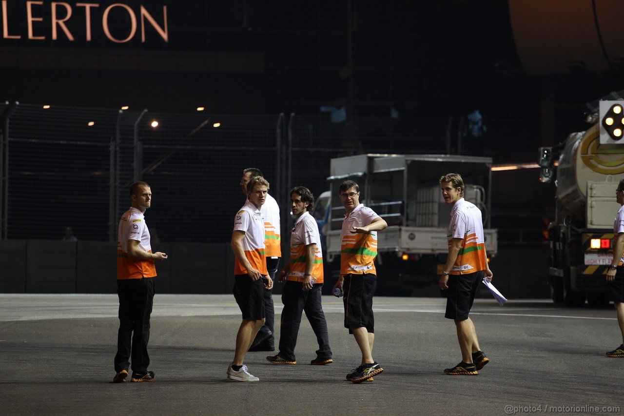 GP SINGAPORE, 20.09.2012 - Nico Hulkenberg (GER) Sahara Force India F1 Team VJM05
