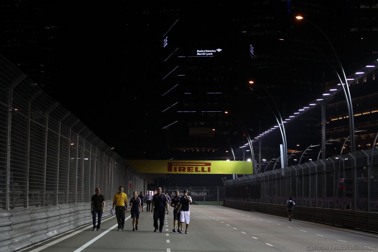 GP SINGAPORE, 20.09.2012 - Bruno Senna (BRA) Williams F1 Team FW34