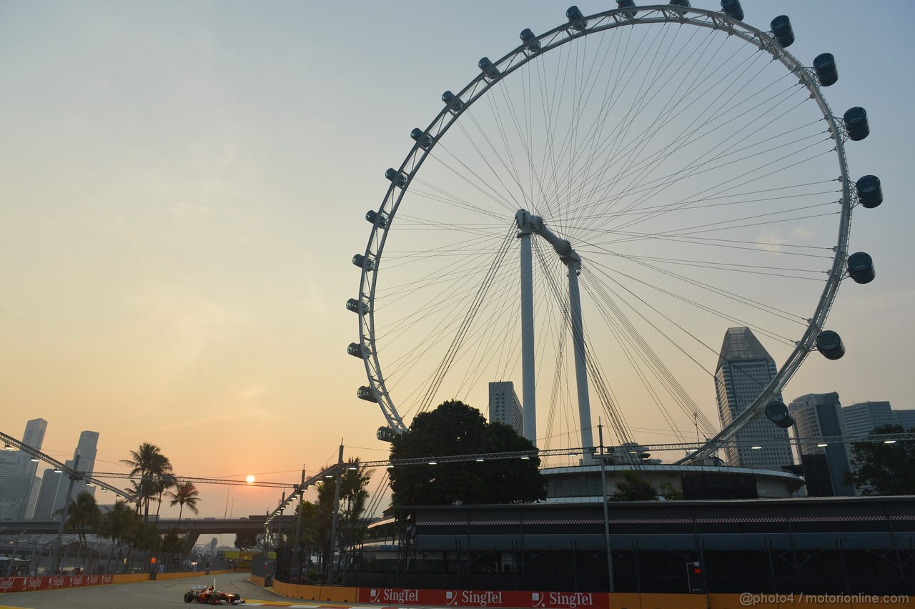 GP SINGAPORE, 22.09.2012 - Free practice 3, Felipe Massa (BRA) Ferrari F2012