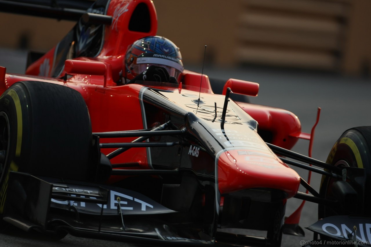 GP SINGAPORE, 22.09.2012 - Free practice 3, Charles Pic (FRA) Marussia F1 Team MR01
