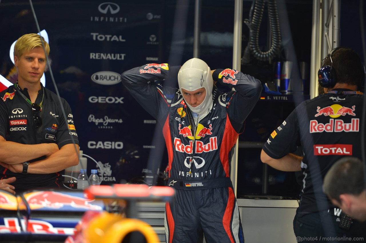 GP SINGAPORE, 22.09.2012 - Free practice 3, Sebastian Vettel (GER) Red Bull Racing RB8