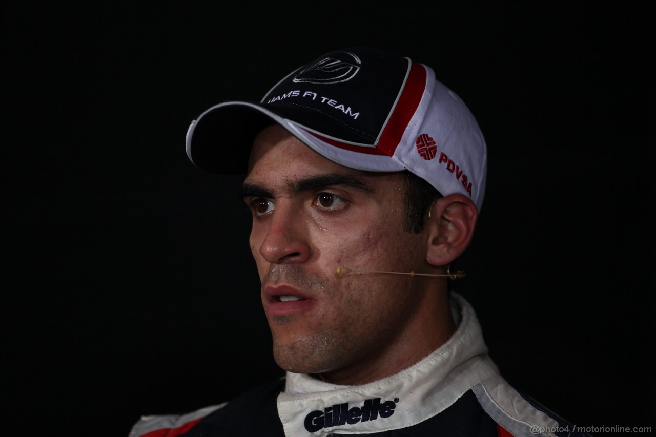 GP SINGAPORE, 22.09.2012 - Qualyfing, Pastor Maldonado (VEN), Williams F1 Team FW34