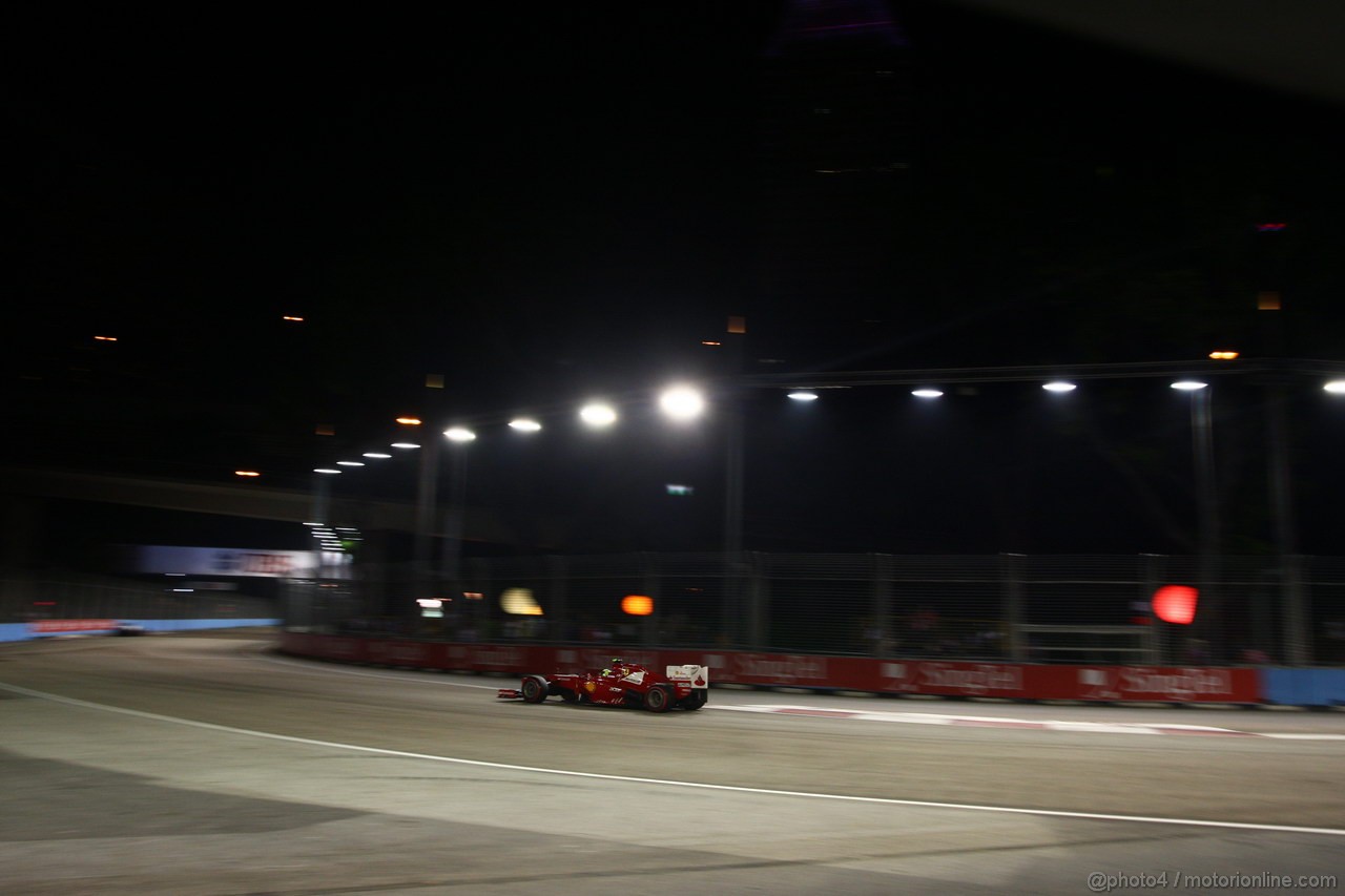 GP SINGAPORE, 22.09.2012 - Qualyfing, Felipe Massa (BRA) Ferrari F2012