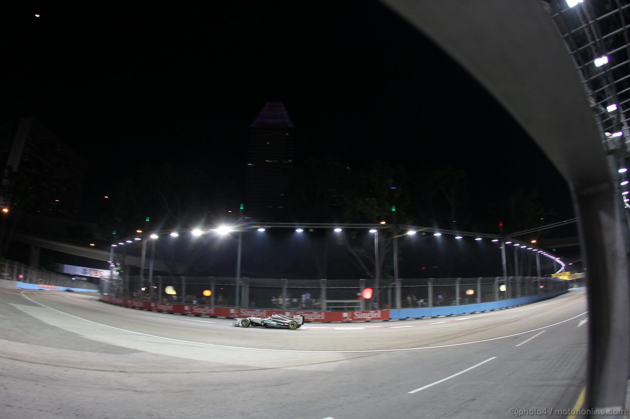 GP SINGAPORE, 22.09.2012 - Qualyfing, Michael Schumacher (GER) Mercedes AMG F1 W03