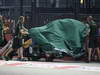 GP SINGAPORE, 22.09.2012 - Free practice 3, Vitaly Petrov (RUS) Caterham F1 Team CT01 crash
