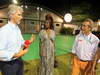 GP SINGAPORE, 22.09.2012 -  Damn Hill (GBR) Jackie Ickx (Bel) e sua moglie