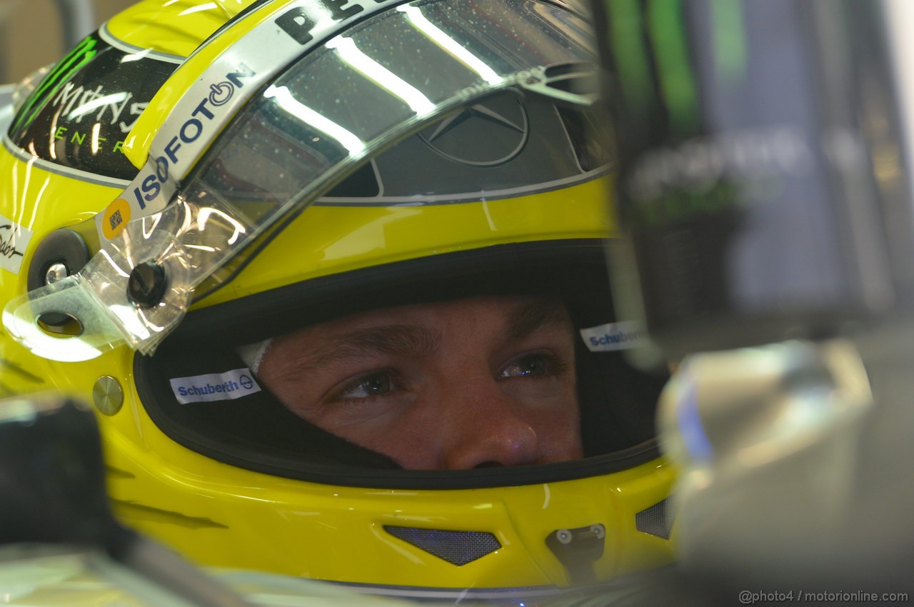 GP SINGAPORE, 21.09.2012 - Prove Libere 1, Nico Rosberg (GER) Mercedes AMG F1 W03