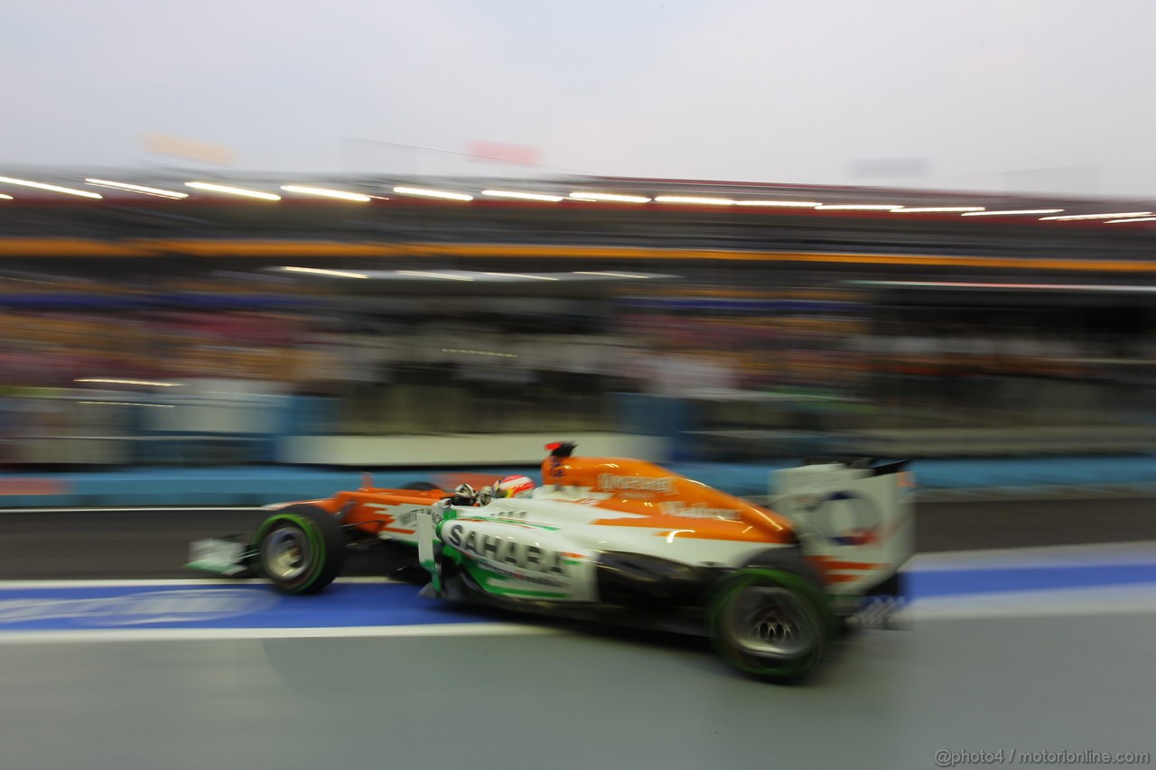GP SINGAPORE, 21.09.2012 - Prove Libere 1, Paul di Resta (GBR) Sahara Force India F1 Team VJM05