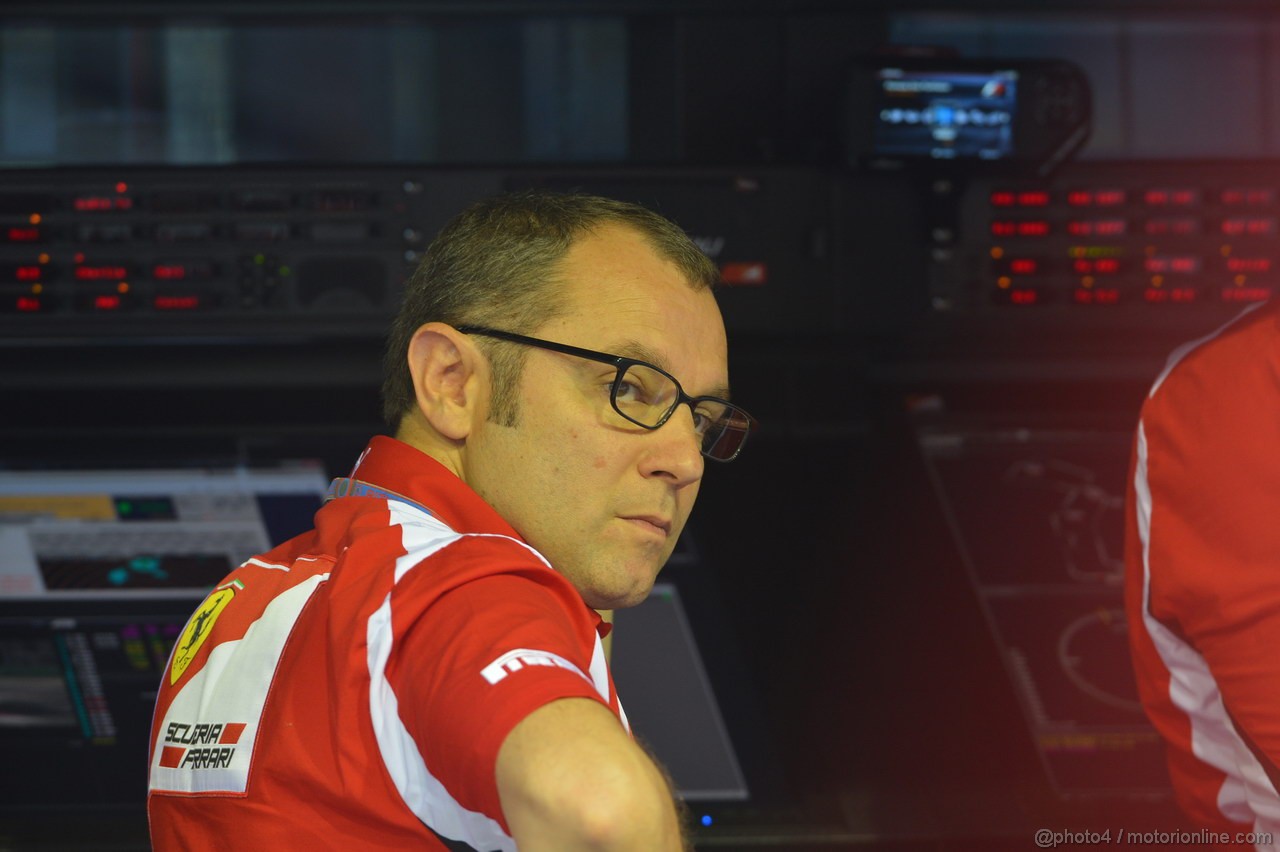 GP SINGAPORE, 21.09.2012 - Prove Libere 1, Stefano Domenicali (ITA) Team Principal, Ferrari
