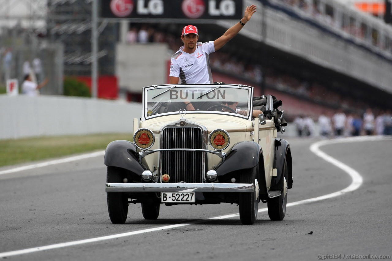 GP SPAGNA, 13.05.2012- Jenson Button (GBR) McLaren Mercedes MP4-27 