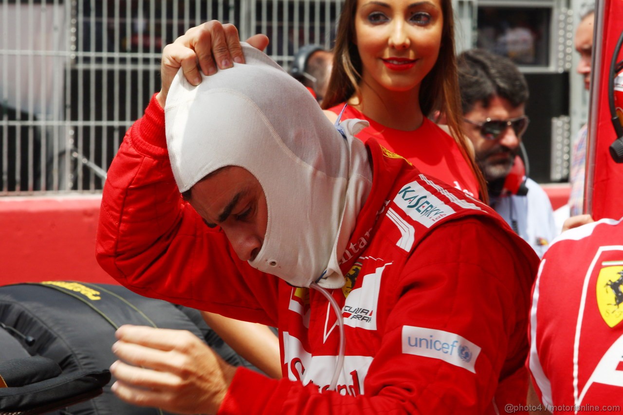 GP SPAGNA, 13.05.2012- Gara, Fernando Alonso (ESP) Ferrari F2012 
