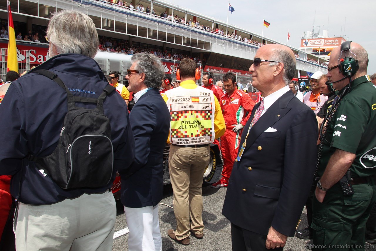 GP SPAGNA, 13.05.2012- Gara, Dr. Angelo Sticchi Damiani (ITA) Aci Csai President